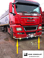 Led передняя защита ус MAN TGX (2007-2012)