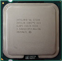 Процесор Intel Core 2 Duo E7200 2.53 GHz / 3M / 1066 (SLAPC) s775, tray