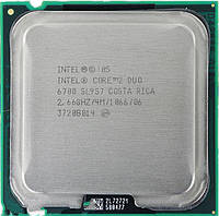 Процессор Intel Core 2 Duo E6700 2.66GHz/4M/1066 (SL9S7) s775, tray