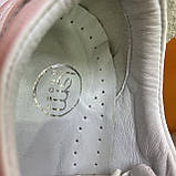 Жіночі шкіряні туфлі кросівки білі, фото 7