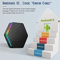 Телевизионная приставка T95Z PLUS Smart TV Box Android 12 Bluetooth 5.0 4K Wi-Fi 32 ГБ Медиаплеер Allwinner