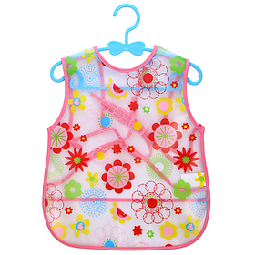 Слинявчик фартух для годування "Квіточки" (20132)