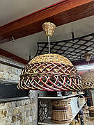 Абажур з лози