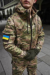 Військова тактична куртка Terra мультикам: (осінь - весна)