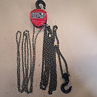 Таль ланцюгова 2 т, ланцюг 3 м вир-во INTERTOOL GT1407