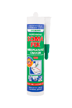 SOMA FIX Силікон універсальний (прозорий) 280 мл.