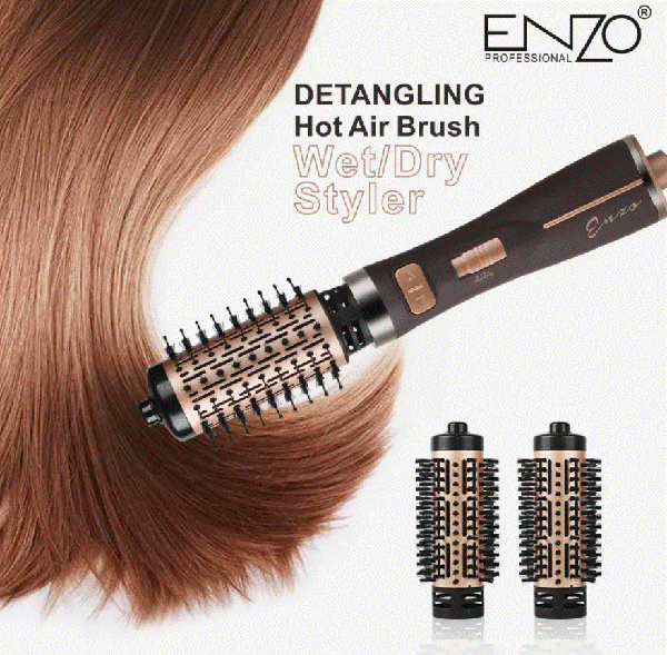 Enzo Professional Hot Air Brush 1500W EN 743