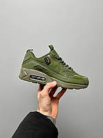 Мужские Кроссовки Nike Air Max 90 Surplus Khaki найк аир кожаные хаки