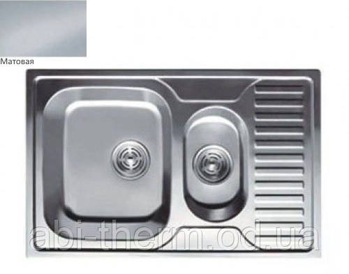Мийка Haiba 5078 satin (мат) 780x500 сифон Б
