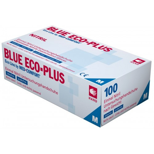 Рукавички нітрилові без пудри Ampri BLUE ECO PLUS