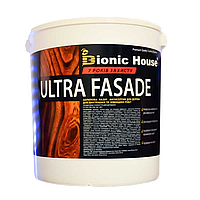 ULTRA FACADE 10 л — ультрастійкий антисептик-лазур для дерева