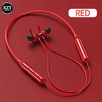 Бездротові Bluetooth-навушники Sport EW0954 Червоний. Вакуумні навушники блютуз для спорту, телефона