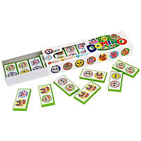 Настіільна гра mebelime mebelime Домііно дитяча mebelime "Ферма" ТехноК 3312TXK, фото 2