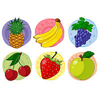 Розвиваючіі кубики "Фрукти" ТехноК 1332TXK, фото 4