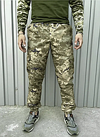 Мужские пиксельные штаны зеленые армейские летние весенние , Тактические брюки пиксель военные с карманами