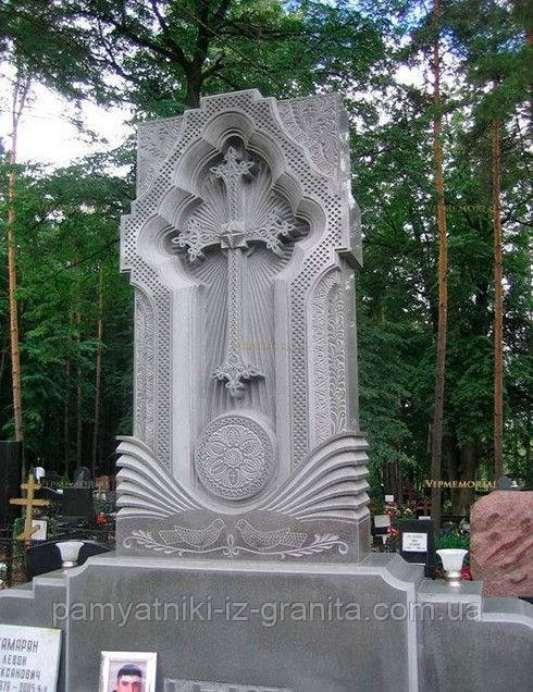 Хрест з граніту № 1644