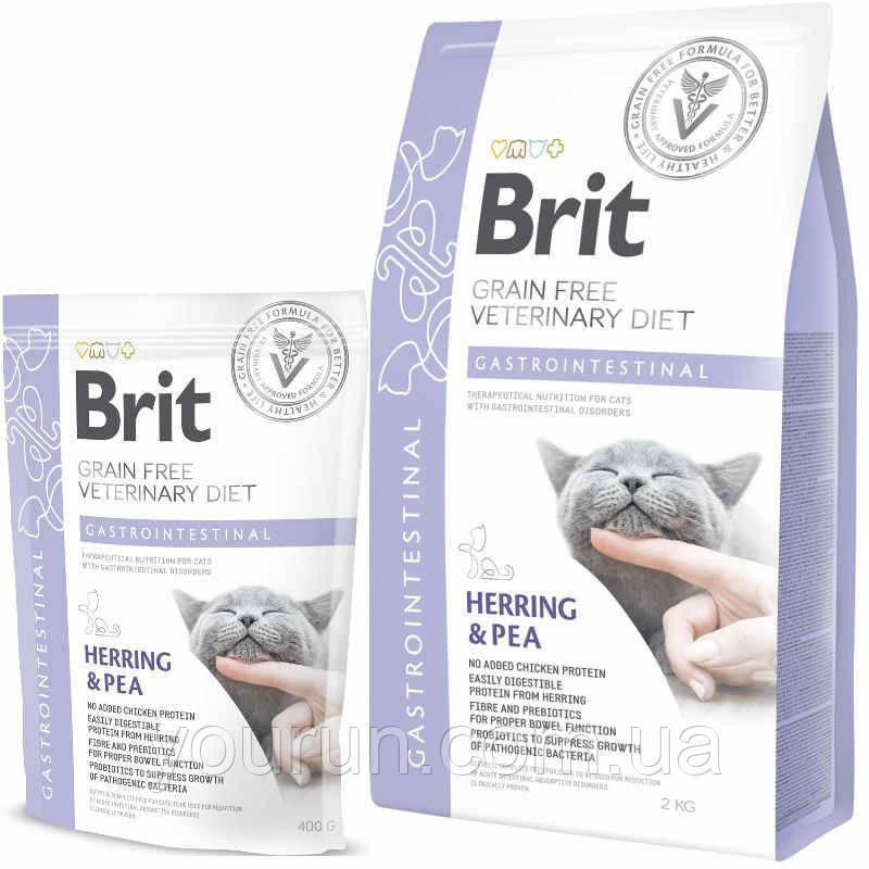 Brit (Брит) Veterinary Diet Cat Grain free Gastrointestinal дієта при гострому і хронічному гастроэнтерните 2кг