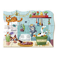 Дитячі mebelimeі пазли 300541 "Невгамовніі кошенята" 30 елементіів, фото 2