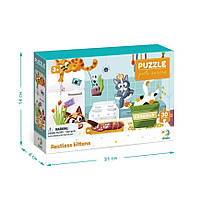 Дитячі mebelimeі пазли 300541 "Невгамовніі кошенята" 30 елементіів, фото 4