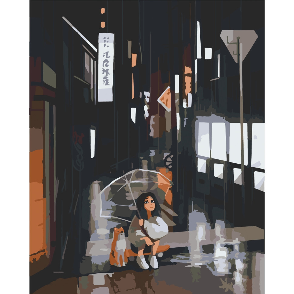 Картина mebelime  mebelime  за номерами "Очіікування" Art Craft 10363-AC 40х50 см, фото 1