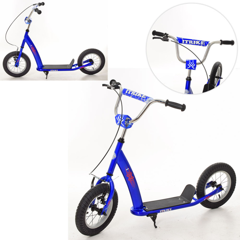 Самокат міський iTrike SR2-047-BBL підлітковий, фото 1
