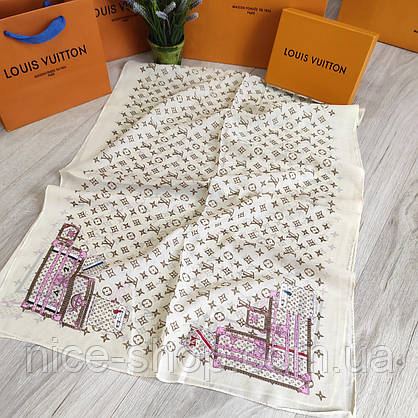 Тонкий шарф-палантин Louis Vuitton, фото 2