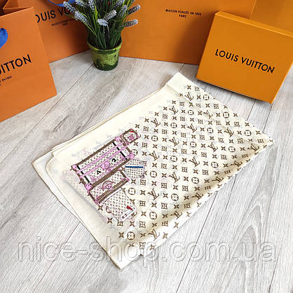 Тонкий шарф-палантин Louis Vuitton, фото 5