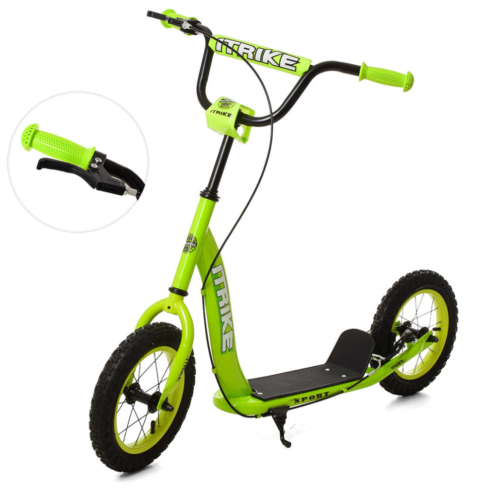 Самокат міський iTrike SR2-043-1-GR підлітковий, фото 1