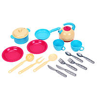 Набіір іігровий "Моя перша кухня" ТехноК 3039TXK, 18 предметіів, фото 2