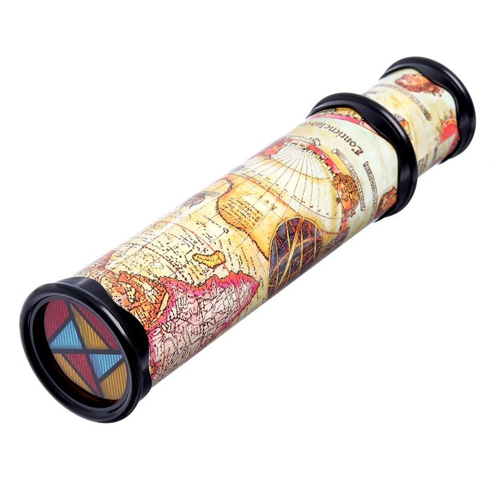 Калейдоскоп у виглядіі піідзорної труби 1013-1A розсувний 29 см, фото 1