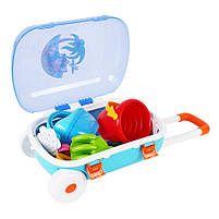 Набіір для гри в піісочниціі ТехноК 6009TXK у валіізіі, фото 4