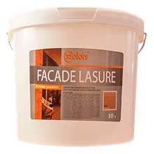 Façade Lasurе 10 л — побутова фасадна фарба-лазур для дерева