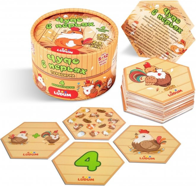 Настіільна гра mebelime mebelime Чудо в піір'ї LG2045-07 росіійська мова, фото 1