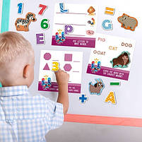 Набіір магніітіів Magdum "Ліітери іі цифри" ML4031-09 EN, фото 7