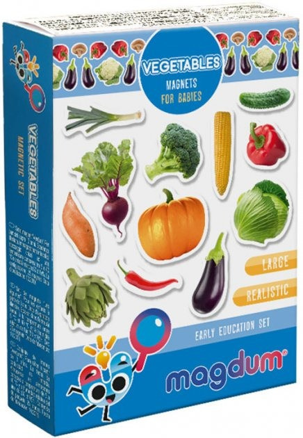 Набіір магніітіів Magdum "Овочіі" ML4031-12 EN, фото 1
