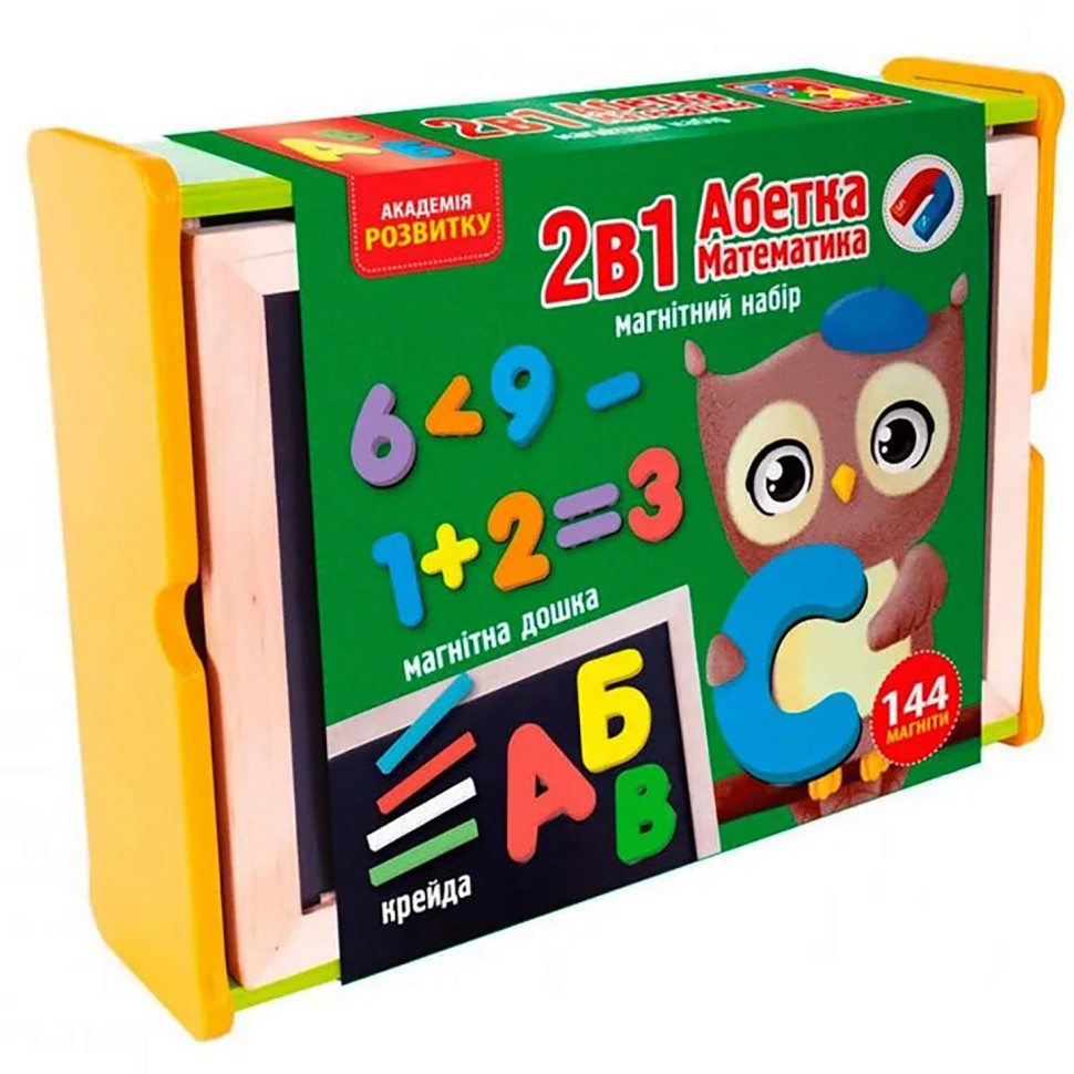 Гра mebelime  настільна "Магнітний розвиваючий Набір mebelime  з дошкою" VT5411-17, фото 1
