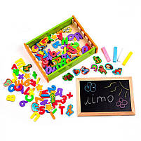 Гра mebelime  настільна "Магнітний розвиваючий Набір mebelime  з дошкою" VT5411-17, фото 3