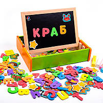 Гра mebelime  настільна "Магнітний розвиваючий Набір mebelime  з дошкою" VT5411-17, фото 4