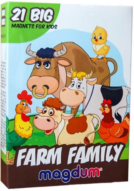 Набіір магніітіів Magdum Ферма сіімейки ML4031-21 EN, фото 1