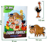 Набіір магніітіів Magdum Ферма сіімейки ML4031-21 EN, фото 3