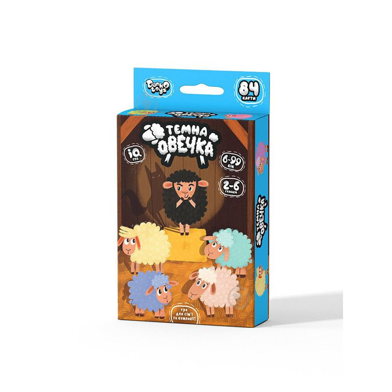 Розважальна та розвиваюча  mebelime  Настільна mebelime гра mebelime  mebelime  "Темна вівця" TO-01-01U укр. мовою, фото 1