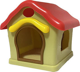 Будиночок пластиковий для хом'яків, для мишей та піщанок Tesoro Chalet