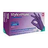 Рукавички нітрилові без пудри STYLE  COLOR PRUN\PLUM AMPri, фото 3