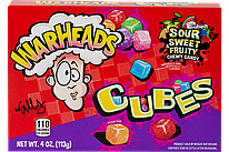 Цукерки жувальні WARHEADS Chewy Cubes 113 г