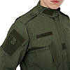 Костюм тактичний (сорочка та штани) Military Rangers ZK-SU1123 розмір L чорний / військовий костюм чорний, фото 6