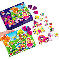 Магніітна гра mebelime mebelime для діітей Принцеса іі лицар RK2060-01, фото 3