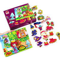 Магніітна гра mebelime mebelime для діітей Полунична принцеса RK2060-03, фото 2