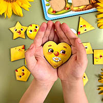 Дерев'яний пазл-вкладиш "Курчата" Ubumblebees (ПСД163) PSD163 геометричні фігури, фото 3