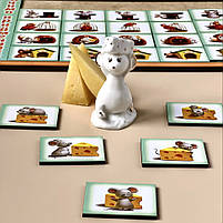 Дерев'яний пазл-вкладиш "Вчимо прийменники" Ubumblebees (ПСД135-УКР) PSD135-UKR сортер, фото 3