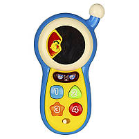Музичний розвиваючий телефон 0610T, зіі свіітловими ефектами, фото 2